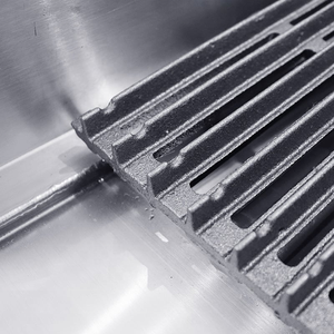 Газовая плита ICARE EATZ HFMX-1830 из высококачественной нержавеющей стали, 72 дюйма, 4 конфорки, <span class=keywords><strong>24</strong></span>-дюймовая плоская гриль-плита, 12-дюймовая саламандра с одной корзиной - Product Image 6