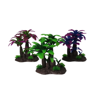 Petit accessoire d'aquarium moderne en plastique avec mini modèle de <span class=keywords><strong>table</strong></span> de <span class=keywords><strong>sable</strong></span> de cocotier et décoration de paysage en boîte - Product Image 1