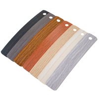 Bande de chant PVC autocollante décorative, écologique et résistante, sans peinture, pour meubles et armoires en bois