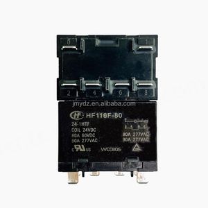HF116F-80-24-1HTF 24VDC HF116F-80 12-1HTF Conjunto Normalmente Abierto 80A 6 pines - Product Image 1