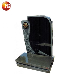 Lapide Militare in Granito Rosso e Nero di Alta Qualità, Pietra Tombale per Soldati, Tombe <span class=keywords><strong>dei</strong></span> Martiri Rivoluzionari per Memoriali - Product Image 3