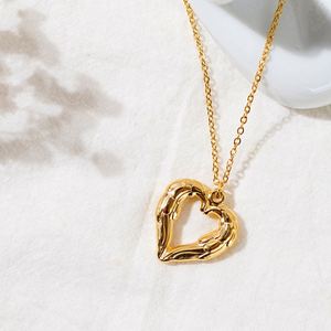 Venta Directa de Fábrica, Colgantes con Forma de Corazón, Acero Inoxidable, Colgante Personalizado en Blanco, Joyería - Product Image 3