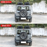 Support de rehausse de roue arrière, support de porte-bagages, support de levage de roue de secours pour Suzuki Jimny JB74 JB64 2019-2026