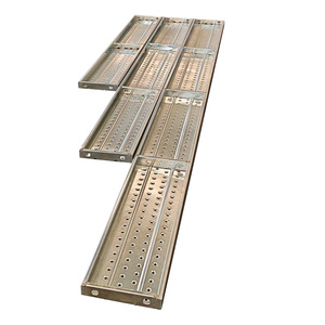 Planches d'échafaudage en acier perforé, métal laminé, <span class=keywords><strong>plaque</strong></span> d'acier haute dureté pour la construction <span class=keywords><strong>de</strong></span> couloirs - Product Image 4