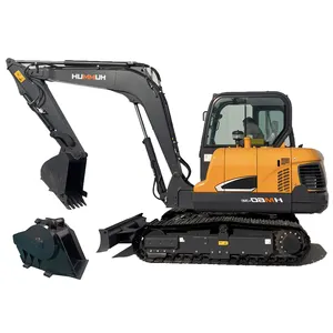 China Machine 6000 kg Big Large Crawler Digging Excavator with CE certification trencher machine digger