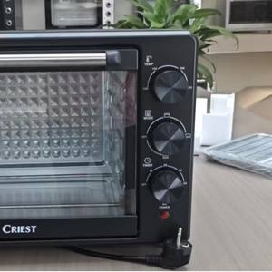 Horno eléctrico de convección con control digital, diseño de perillas, multifunción, grill, freidora de aire, tostador, horno eléctrico doméstico de metal OEM - Product Image 6