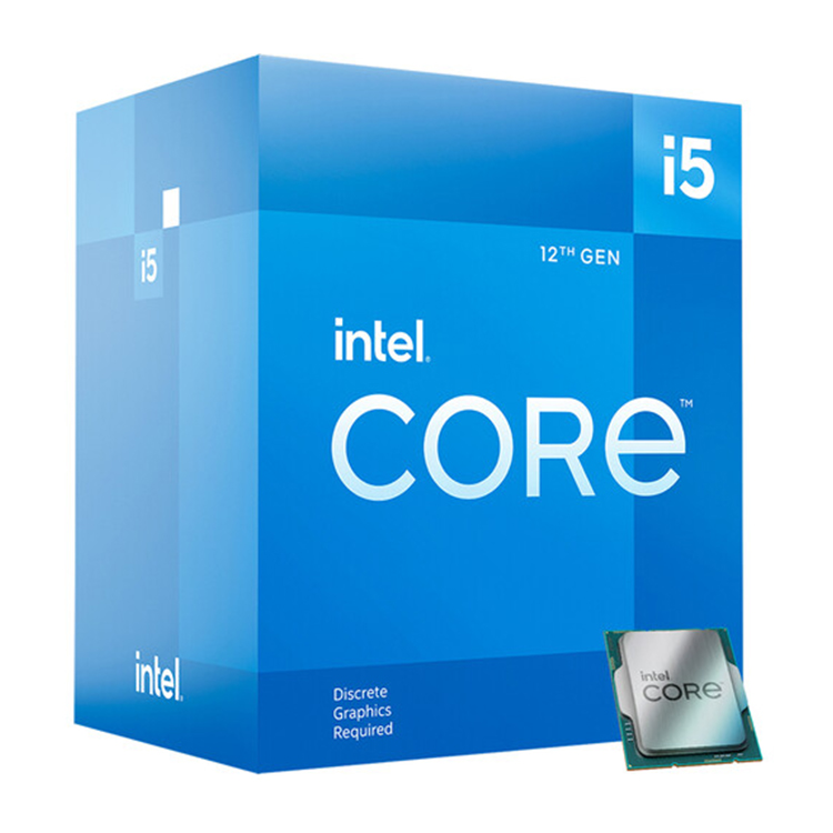Intel Core i5 12400F Used Processor - 6 Cores up to 4.4 GHz, 65W