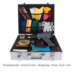 أدوات إزالة الأعشاب الضارة المصنوعة من الفينيل للسيارة مجموعة ممسحة مكشطة من الفينيل لتلوين النوافذ والسيارات مجموعة الفينيل لفافة السيارة أدوات تغليف السيارة - Product Image 2