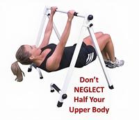 Portable Pull-up Bar Fitness Machine Travail Dos Biceps et Avant-Bras Musculation Entraînement Push-Pull 5 Minutes