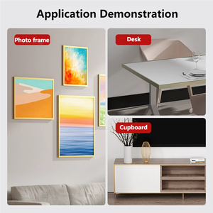 Sang Trọng Titan Kết Thúc U-Hồ Sơ Kim Loại Cắt Hợp Kim Nhôm Trang Trí Cạnh Đúc Cho Trần Lõm TV Gạch Phụ Kiện - Product Image 5