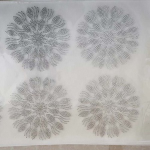 Hermoso aplique de cristal con motivos de hojas de diamantes de imitación para velo de novia, tocado, capa, decoración DIY, proveedor - Product Image 4