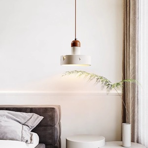 Lámparas Colgantes de Madera Maciza de Estilo Wabi-Sabi, Inspiradas en el Estilo Retro Japonés Nórdico, para Bares, Restaurantes y Tiendas de Ropa - Product Image 3