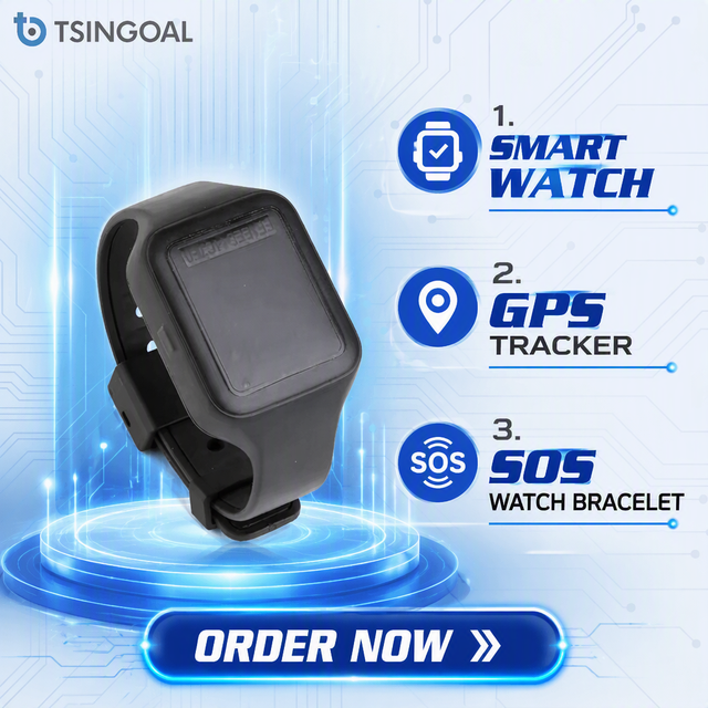 SOS Emergency Calling GPS tracker Children Smart Watch Continuously Track Health Data for Daily Monitoring Bracelet for Elderly