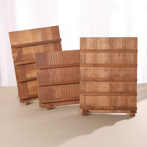 Solid Wood <b>Display</b> Rack Multi Layer Jewelry Stand Rustic Home Decor Shandong Made Durable - Product Image 2