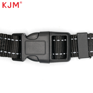 Muselière pour chien réglable en nylon réfléchissant, motif simple et solide, produit pour animaux de compagnie en plastique, personnalisable, muselière pour chien réglable fournie - Product Image 4