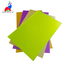 Feuille acrylique de miroir coloré clair Offre Spéciale de PMMA