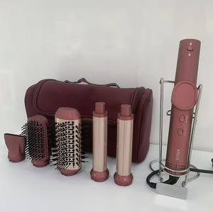 Styler capillaire professionnel 6-en-1 à flux d'air, moteur BLDC 110 000 tr/min, céramique, 1400W, séchage rapide 30M/S, pliable, auto-bouclant - Product Image 6