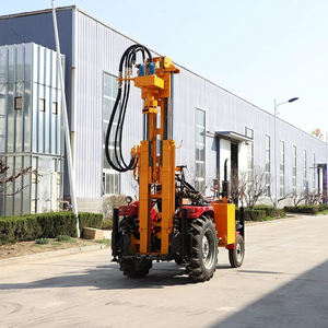 Mini Plataforma de Perforación de Pozos de Agua DTH Montada en Tractor para la Venta - Product Image 5