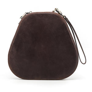 Funda protectora de cuero de vaca para <span class=keywords><strong>Sony</strong></span> WH-<span class=keywords><strong>1000xm4</strong></span>, bolsa de transporte de viaje, con correa de cuerda, Vintage - Product Image 6