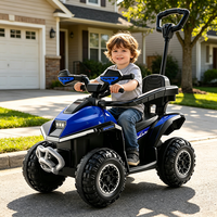 Moto électrique tout-terrain pour enfants HT M611-1 à quatre roues, télécommandée, à batterie, rechargeable, ATV quatre roues
