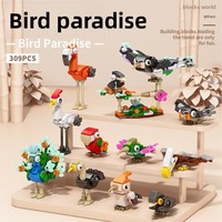 Kompatible ABS-Kunststoff DIY 40-Teilige Insekten- und Tier-Naturthema Unisex Bausteine für Grundschulkinder