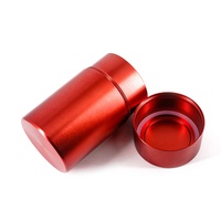 Boîte à pilules personnalisée en aluminium - Conteneur métallique CNC et fabrication de tôles recyclables pour le stockage