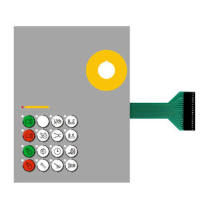 Membrana de repuesto para panel de control de cortadora de vinilo GCC Jaguar IV V VLX, teclado de membrana, superposición industrial para control industrial - Product Image 1