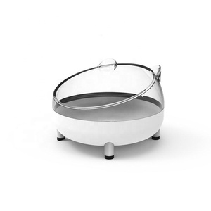 Gamelle surélevée en céramique inclinée à 15 degrés <span class=keywords><strong>pour</strong></span> <span class=keywords><strong>chat</strong></span>, protection du cou, <span class=keywords><strong>anti</strong></span>-<span class=keywords><strong>vomissement</strong></span>, avec support en bambou <span class=keywords><strong>pour</strong></span> chien - Product Image 3