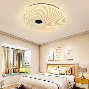 مصابيح سقف مستديرة دافئة بإضاءة Led مبتكرة لغرفة النوم وغرفة المعيشة مصابيح سقف حديثة Led منزلية بسيطة - Product Image 2