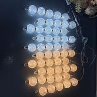 Acryl kristallen suikercoating hawthorn lichtslinger bruiloft festival gloeiende plafonddecoratie hangende kroonluchter feest
