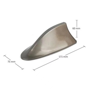 <span class=keywords><strong>Antenne</strong></span> de voiture en forme <span class=keywords><strong>d</strong></span>'aileron de requin pour la réception du signal, montage standard sur le toit, modification de l'aileron arrière sans perçage requis - Product Image 3