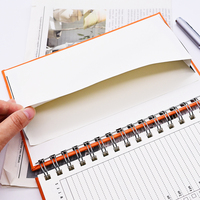 Libreta de Agenda Personalizada con Diseño de Logotipo, Impresión Artística en Espiral A5, Tapa Dura de Papel Kraft, Agenda de Regalo, Cuaderno de Oficina de Cuero PVC A4 A6