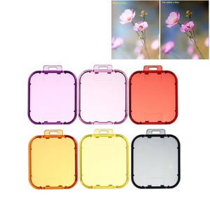 Zmhoshi — caméra d'action sportive, nouveau, filtre d'objectif, filtre colorés, différentes couleurs, pour GoPro hero 5 6 - Product Image 6