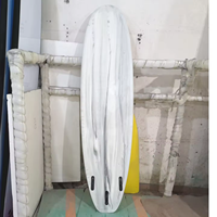 Planches de surf unisexes en placage de bambou de haute qualité avec logo personnalisable matériau en bois époxy en fibre de verre accessoire d'aileron de sports nautiques