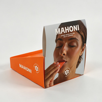 Boîte de présentation personnalisée avec logo imprimé, emballage en carton pliable pour compléments alimentaires, collations, cosmétiques, produits de bien-être, vente au détail