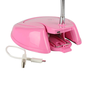 USB <strong>Portable</strong> Folding LED Desk <strong>Lamp</strong> Modern Dimmable White Shade Touch Control <strong>Reading</strong> Study Bedside <strong>Lamp</strong> - Product Image 4