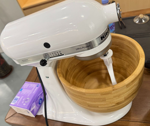 Large Natural <b>Coconut</b> Mixing Bowl Stand Mixer Customizable Eco-Friendly <b>Coconut</b> Bread Dough Bowl Dishwasher Safe Kitchen Baking - Product Image 5