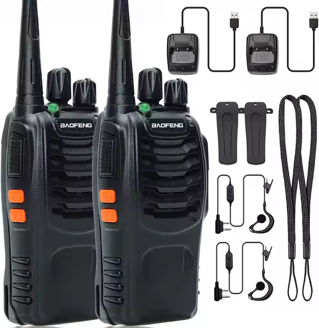 Baofeng 888S Dual Band Ham Radio Baofeng Bf-888s Transceiver 888s Mobile Way Radio Handheld Walkie Talkie Feng Bao