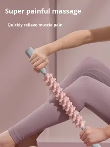 Bastão de Massagem para Yoga, Rolo de Massagem Dente de Lobo, Ferramenta de Relaxamento para Músculos da Panturrilha, Bastão Langya para Fitness e Saúde - Product Image 3