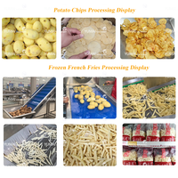 Yumai Factory Direct Fully-Automatic Fresh Potato Chips Processing Machine French Fries Frying Production Line