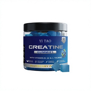 Gummies de créatine monohydrate OEMODM les plus vendues, avec une variété de saveurs disponibles, formules et emballages personnalisables - Product Image 1