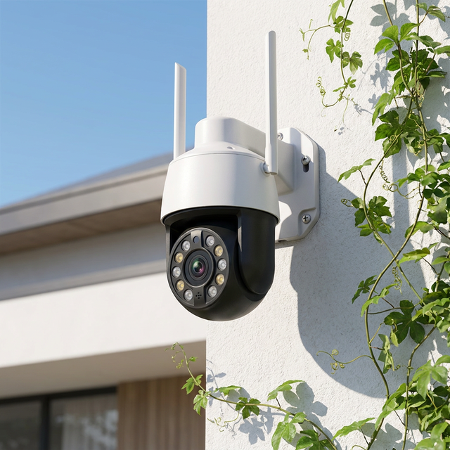 Tuya Smart 20x Optical Zoom Full HD 5MP Automatic Tracking Wireless Camera Outdoor Full Color Night Vision Security Camera
