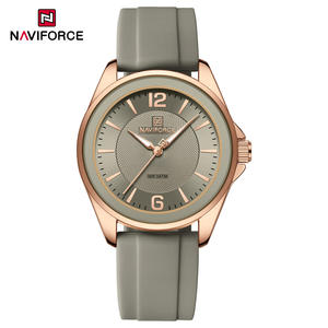 Nouvelle Arrivée Montre 5068 Boîtier en Alliage Bracelet en Silicone Lumineuse Quartz Standard Étanche Luxe pour Femme Idéale comme Cadeau - Product Image 3