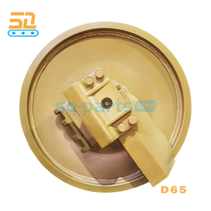Atlas Copco <span class=keywords><strong>D65</strong></span> <span class=keywords><strong>D65</strong></span>-8 D85 roda panduan <span class=keywords><strong>Idler</strong></span> depan untuk suku cadang Undercarriage Rig pengeboran putar untuk suku cadang Komatsu - Product Image 1