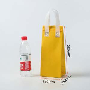 Foldable Non-Woven Insulated Lunch <b>Bag</b> Cheap Refrigerator and Take-Out <b>Food</b> Carrier for Beverage <b>Delivery</b> Shopping <b>Bags</b> - Product Image 6