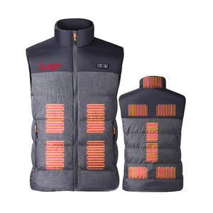 <span class=keywords><strong>Chaleco</strong></span> <span class=keywords><strong>acolchado</strong></span> calentado alimentado por batería con 11 zonas calentadas Clima frío y actividades al aire libre Chaqueta térmica <span class=keywords><strong>sin</strong></span> mangas para hombres - Product Image 1