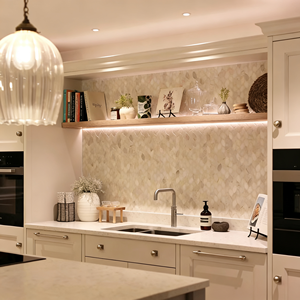 BALOM Customized Hot Selling White <b>Wooden</b> <b>Cabinets</b> with Countertop Kitchen <b>Cabinets</b> Itchen-abinet for Apartment,Best Price - Product Image 4