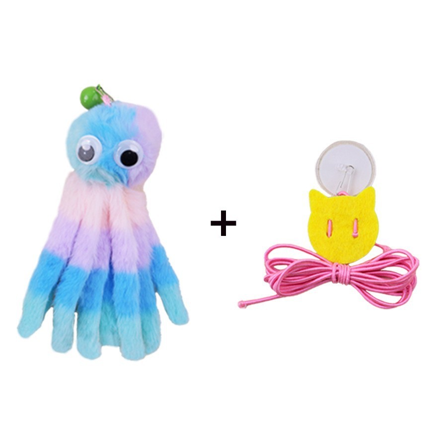 Blue Octopus Cat Toy