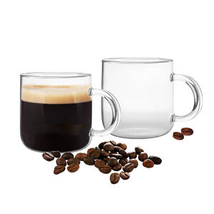 أكواب حليب من البوروسيليكات من جي دي جلاس، أكواب عصير وماء، كؤوس زجاجية ملونة، مجموعة أكواب شرب زجاجية، كوب قهوة وبيرة زجاجي - Product Image 1