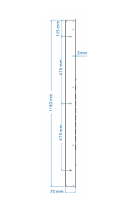 热销现代不锈钢壁挂式电梯轿厢操作面板 <span class=keywords><strong>COP</strong></span>，适用于酒店和医院使用 - Product Image 4